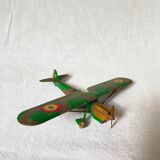 Jouet ancien avion militaire