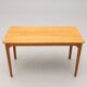 Table basse en Noyer Vintage Carl MALMSTEN 1960 Suède