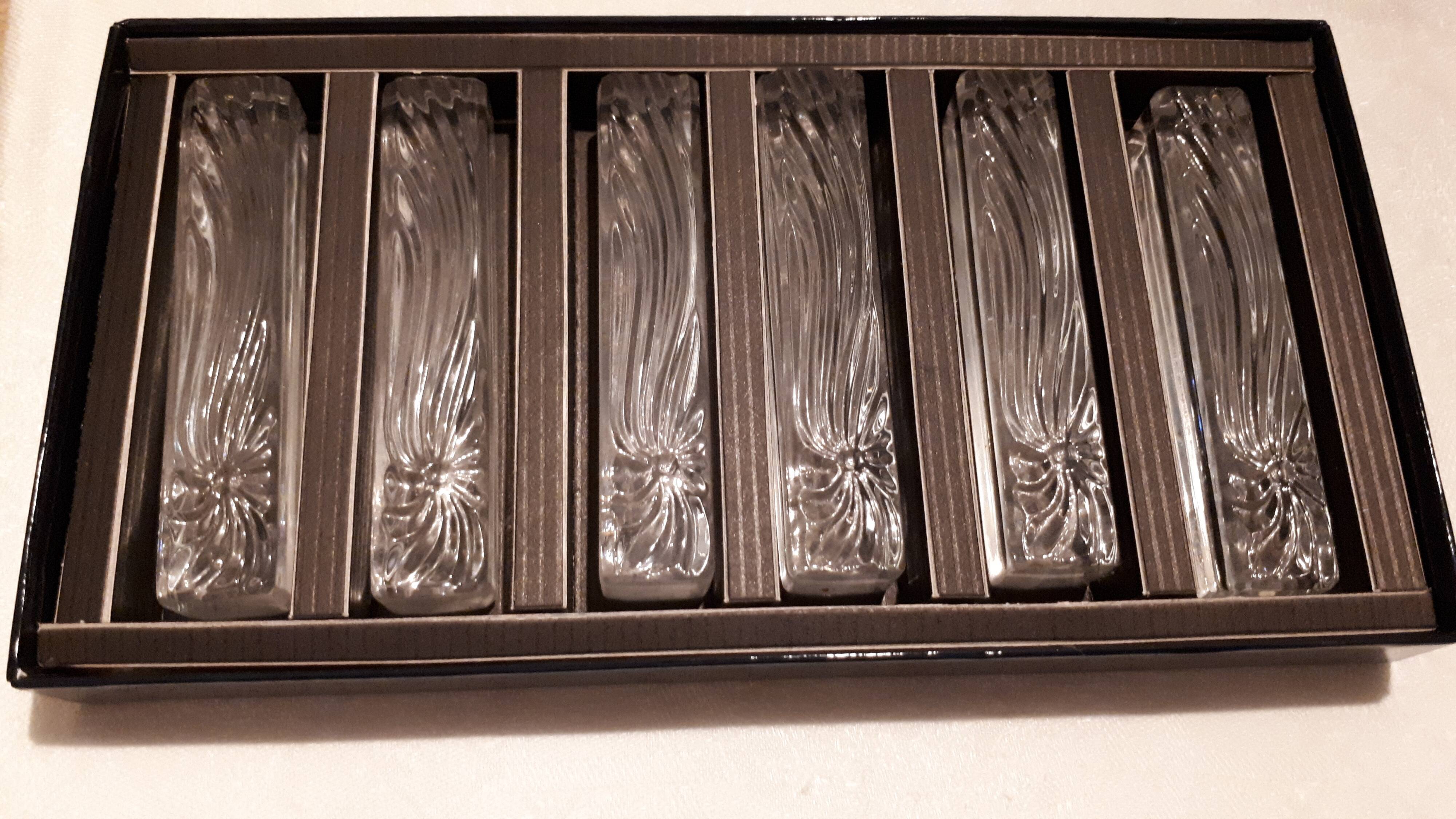 11 Knife holder Cristallerie Royale de Champagne