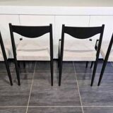 Set of 4 Scandinavian teak chairs, 1970s