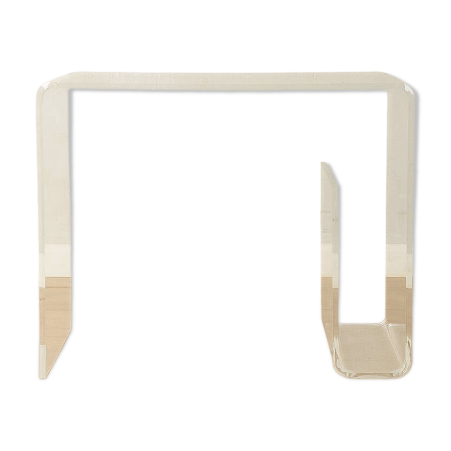 1960s Magazine rack, acrylic
