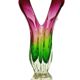 Vase by J. Hospodka for Chribska Glassworks, Former Czechoslovakia, 1960s