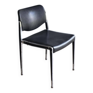 Chaise kusch+Co aliminium - skai