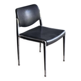 chaise kusch+Co aliminium poli et skai