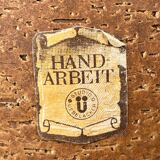 Modern West German ceramic vase from the mid-century by Ü-Keramik Übelacker, 1960s.