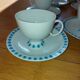 Coffee service, chocolate 8 pieces porcelain, Kaiser