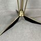 Vintage brass floor lamp – Lunel