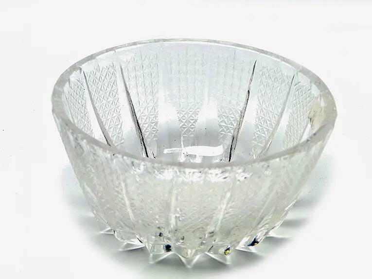 Postmodernist sugar bowl, silver-plated brass, HEFRA, Poland, 1970s