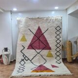 Handmade Berber wool rug 250x150 cm