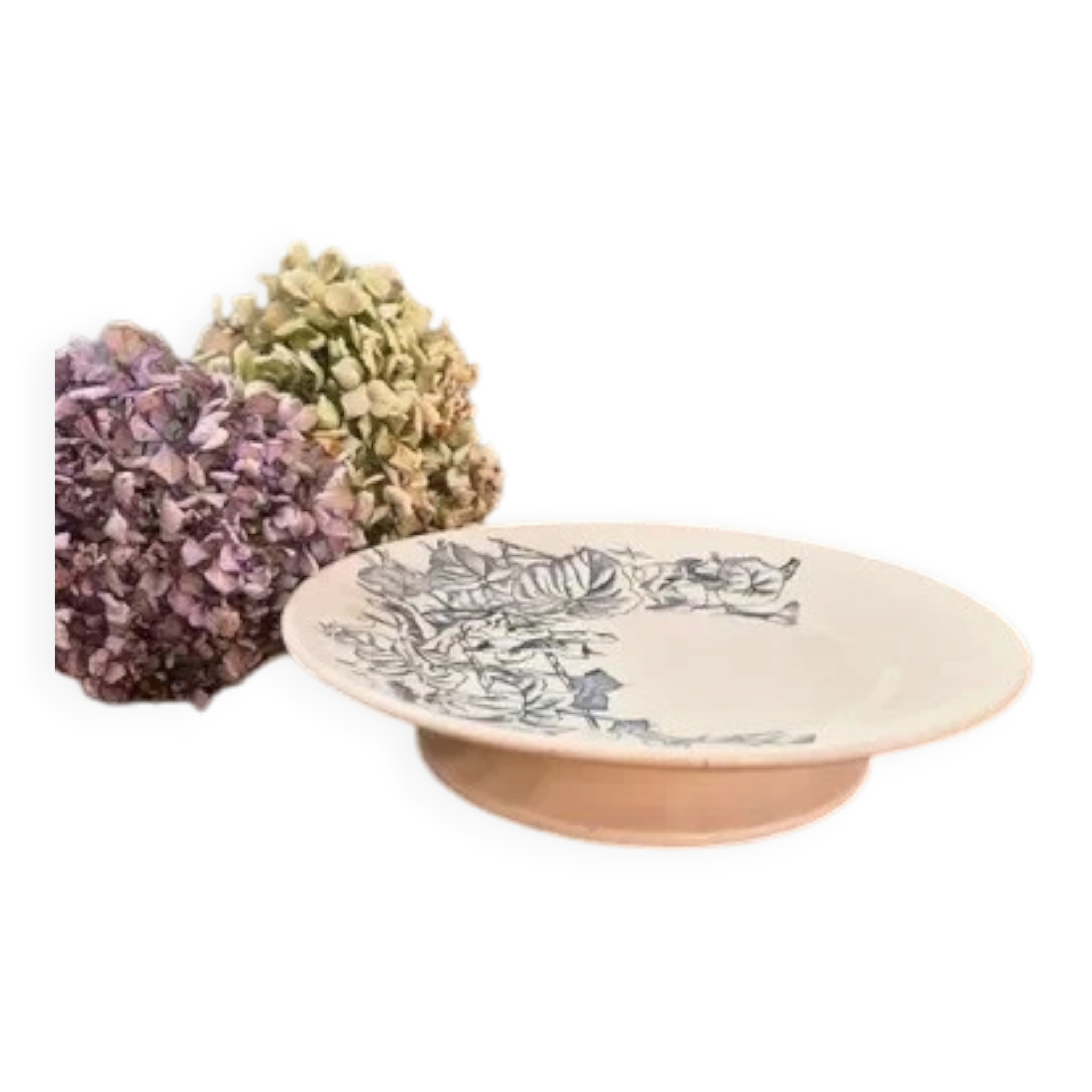 Vintage ironstone compote