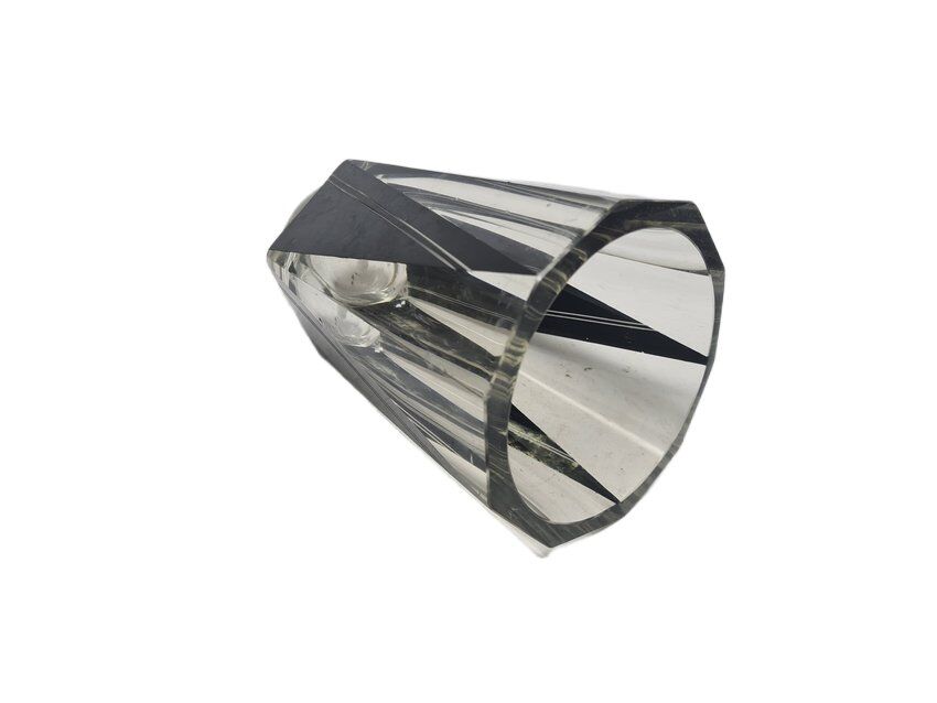 Art Deco glass carafe from Karel Palda, Czechoslovakia, 1930s