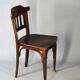 2 chaises bistrot n° 714, gustave siegel pour kohn, 1910. no thonet