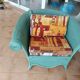 Large rattan lounge