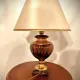 Lampe vintage céramique le dauphin