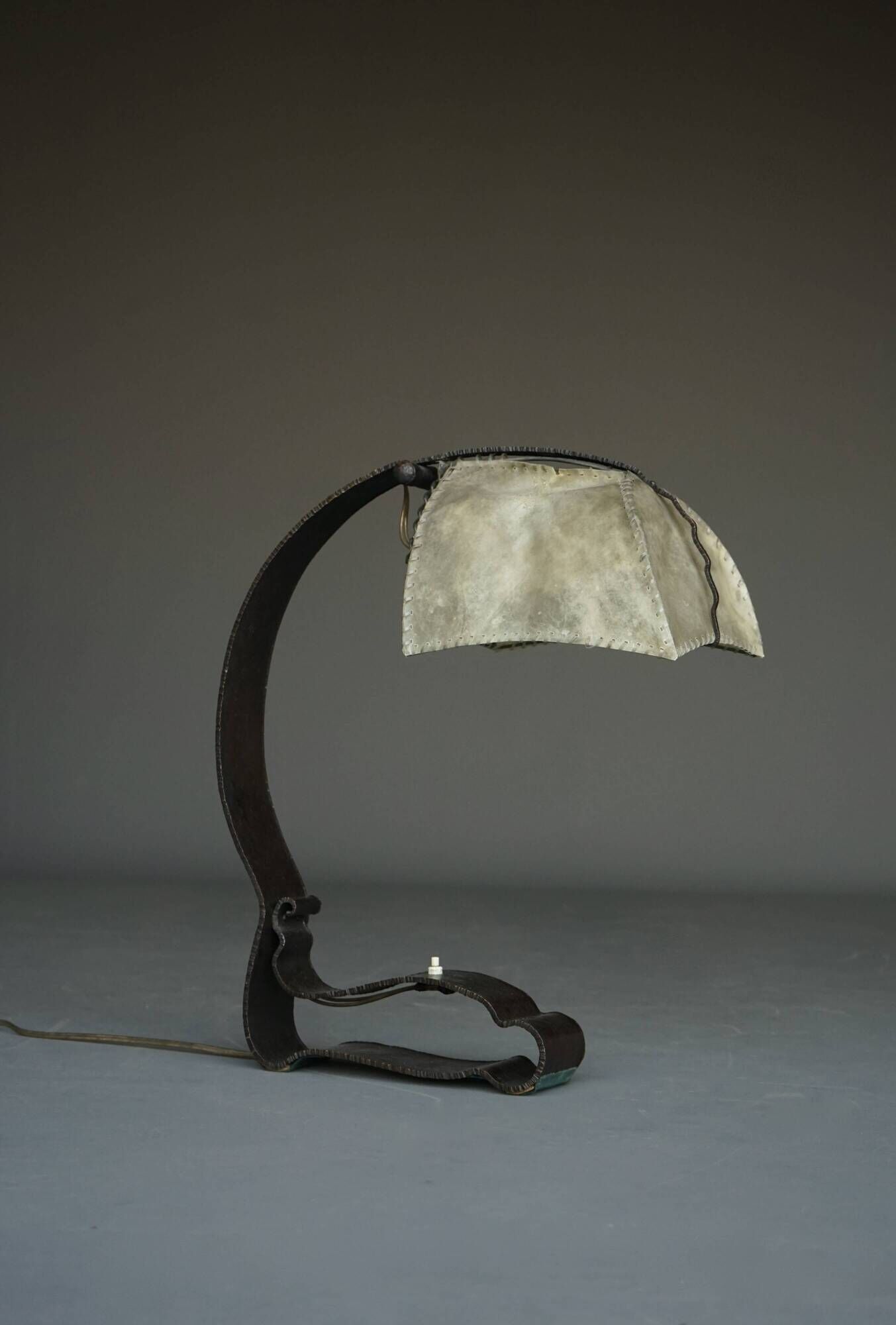 Amsterdam School Art Deco Desk Lamp. 1920s