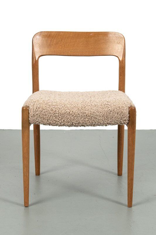 Chaise latérale vintage par Niels Møller