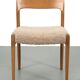Chaise latérale vintage par Niels Møller