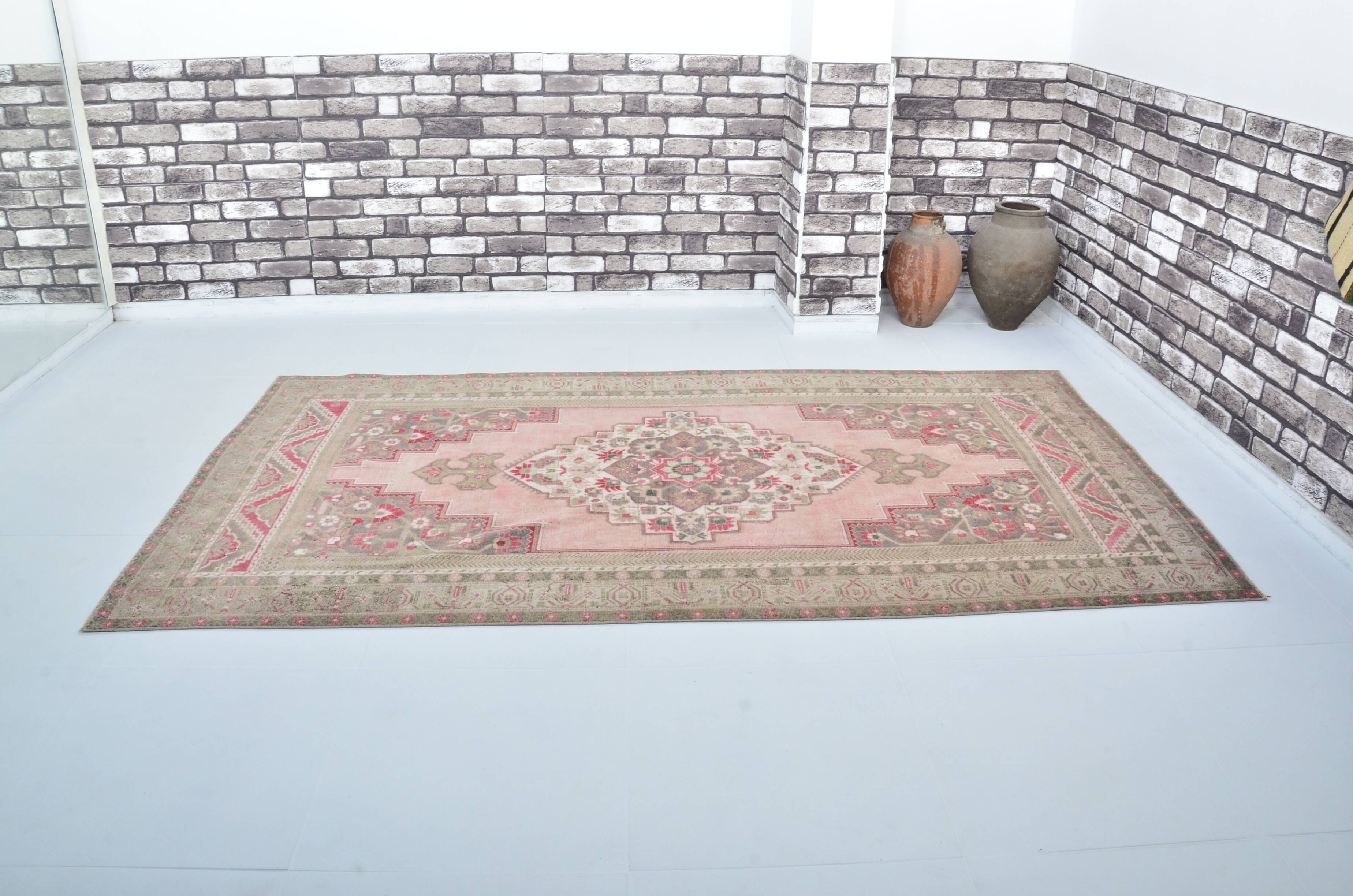 Oushak Turkish Vintage Rug sku 3311