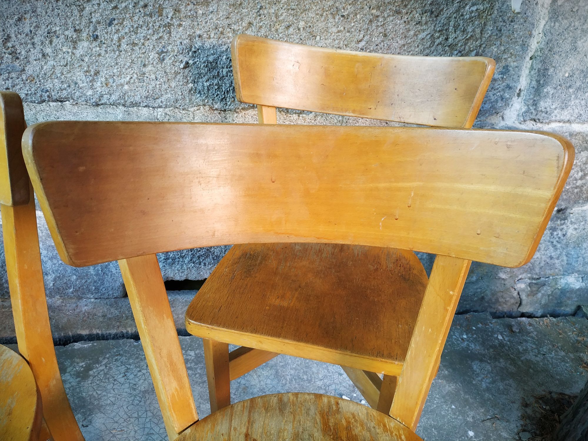 Série de six chaises bistrot Luterma