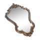 Golden mirror 30x48cm