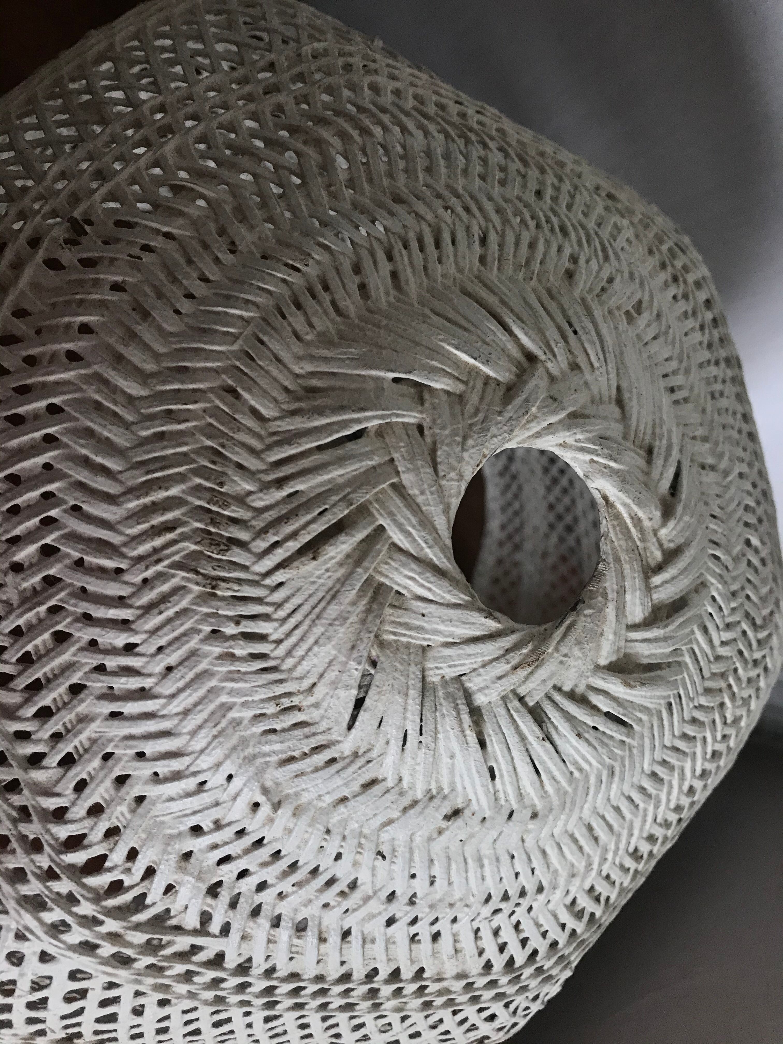 Rattan ceiling lampshade