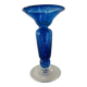 Superb vintage cobalt blue Murano candlestick