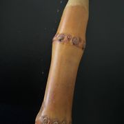 Bamboo handle cheese serving cutlery