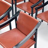 Ensemble de 6 chaises modèle 905 par Vico Magistretti