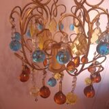 Vintage crystal chandelier