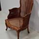 Louis XV style armchair, late 19th century