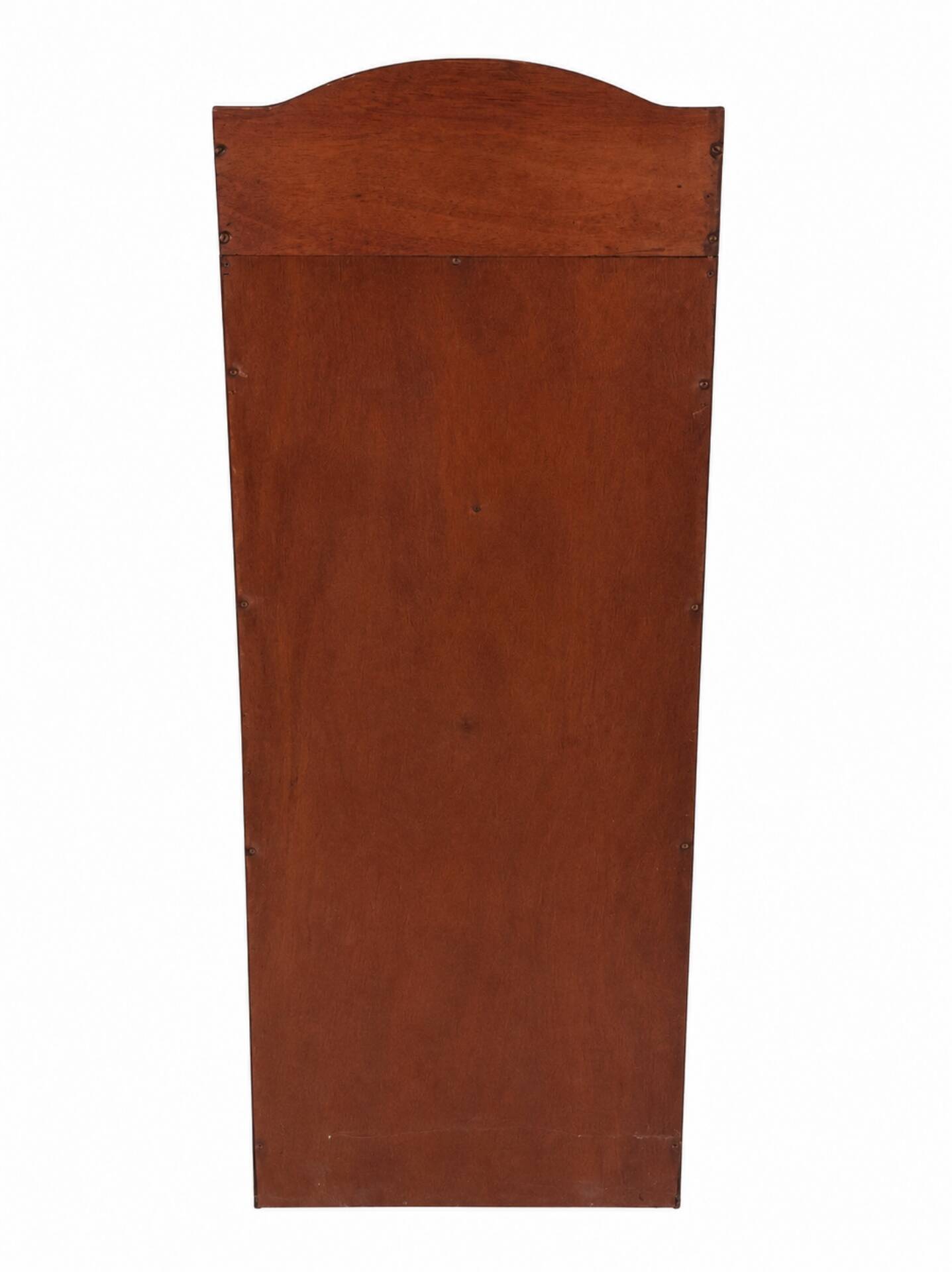 Open mahogany library