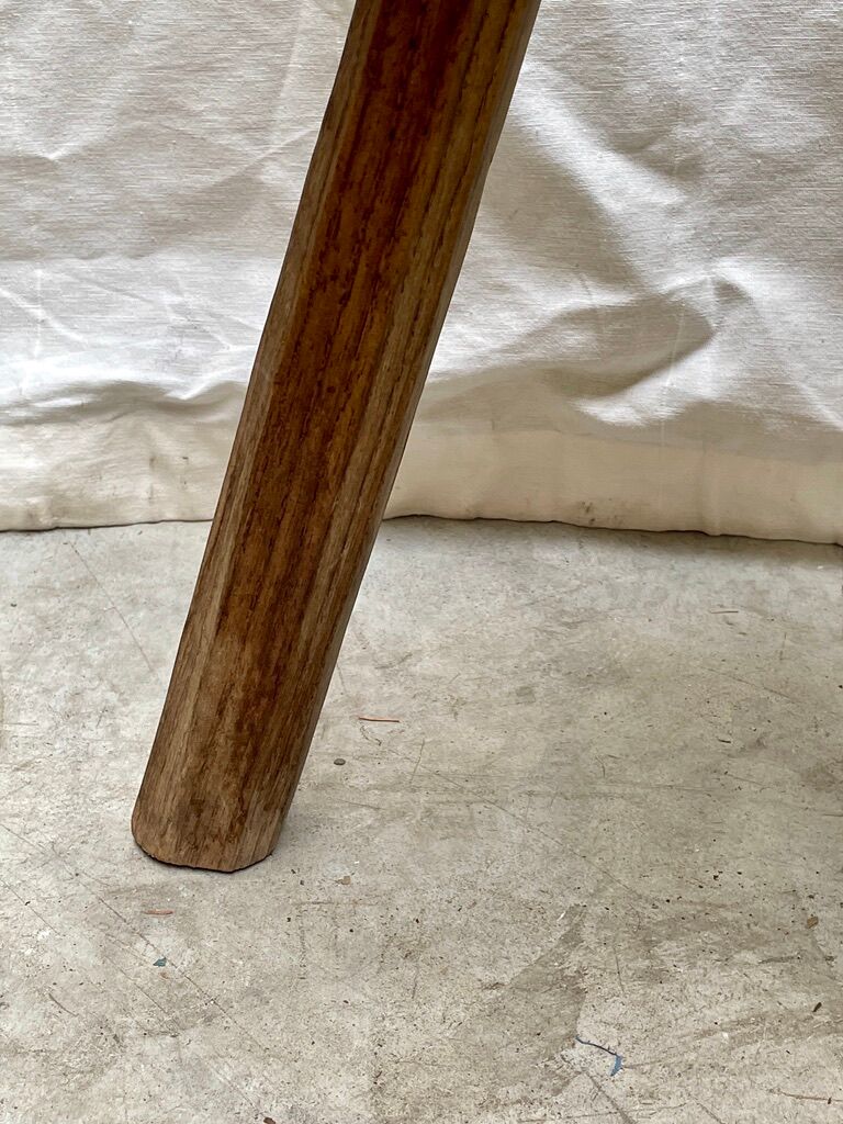 Tabouret art populaire brut