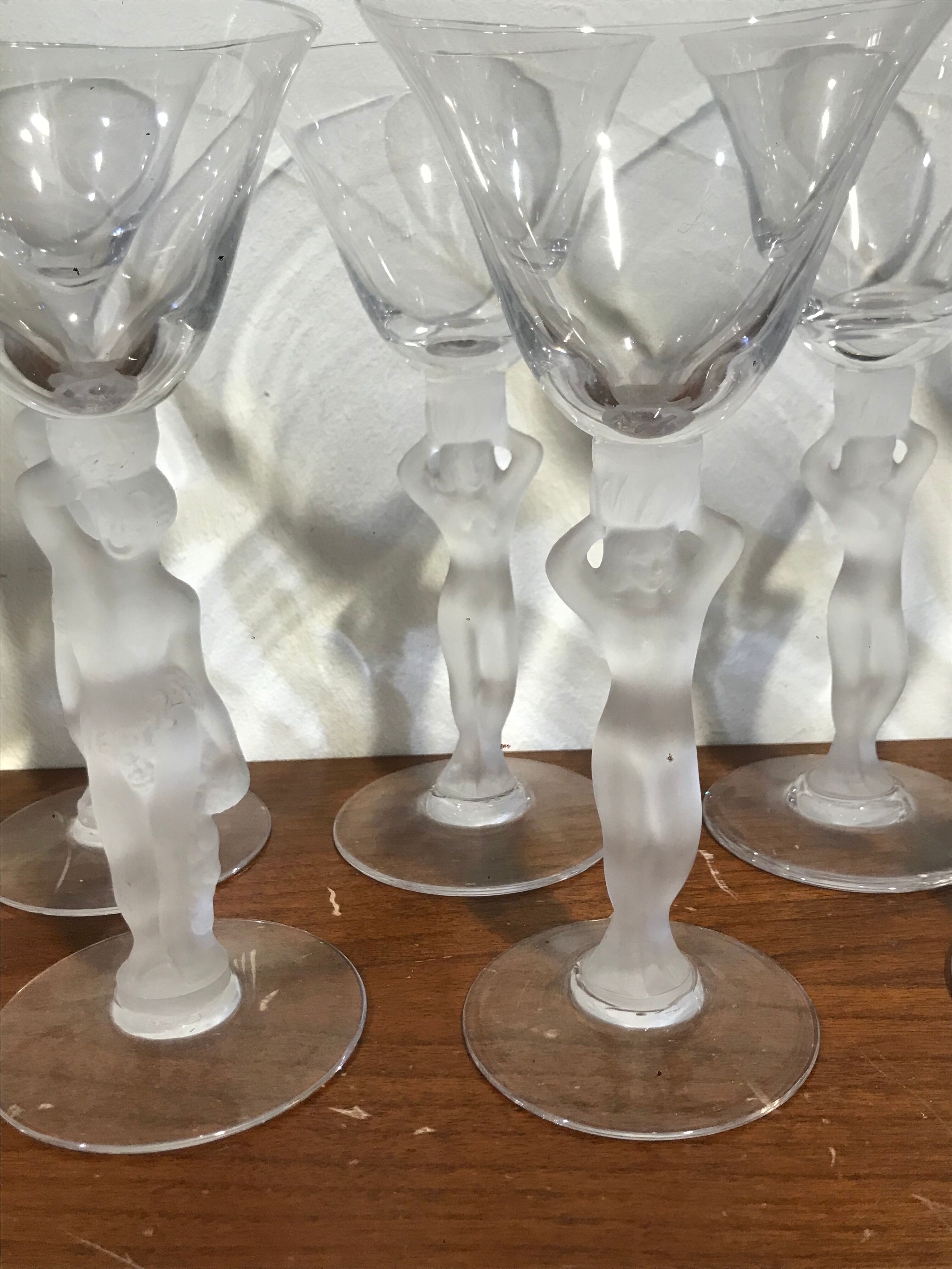 12 crystal wine glasses from bacchus