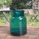 Vintage blown glass pot