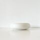 Matte white ceramic bowl, 1950s