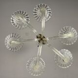 Venetian chandelier in murano glass by seguso circa 1950