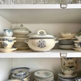 Large K&G Lunéville ironstone tureen