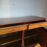 Bahut enfilade in solid cherry tree