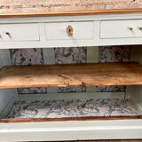 Solid wood sideboard