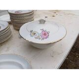 "Orchies Moulin des Loups" porcelain dinner service