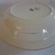 Round, hollow, opaque porcelain serving dish by digoin sarreguemines pasteur