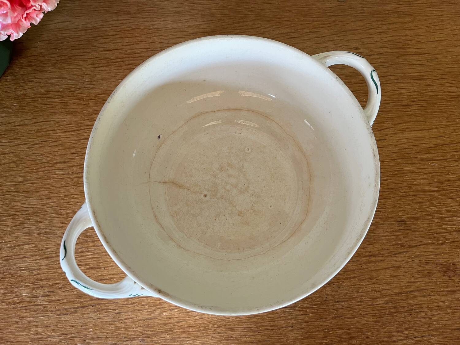 Old Ceranord St Amand earthenware tureen