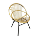Fauteuil enfant en rotin vintage 60
