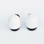 Pair of wall lamps, type Ł-1, designed by K. Łaszkiewicz, W. Kościan, Poland, 1980s