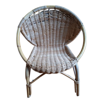 Small rattan chair