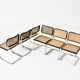 Ensemble de 6 chaises de salle à manger style B32 par Marcel Breuer