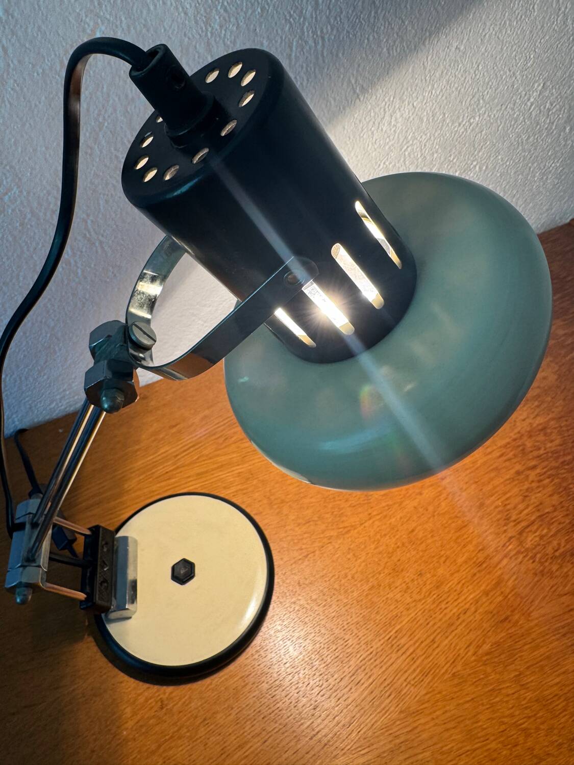 Aluminor articulated desk lamp from the 70s