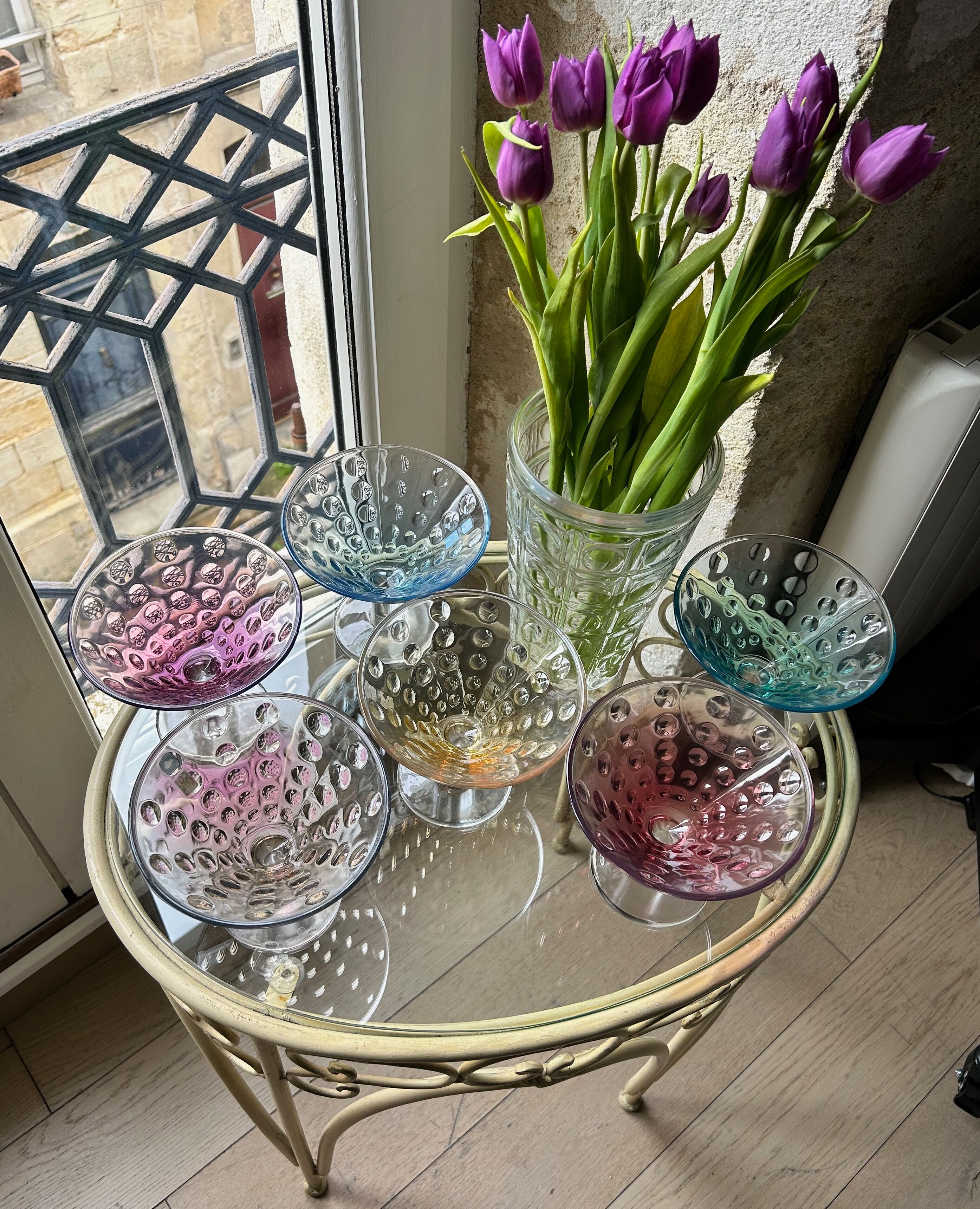 Set of 6 ice cream cups Leonardo