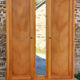 Wardrobe, mirror, vintage, 50s