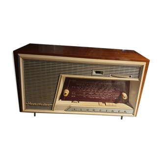 Radio à lampes Schneider vintage